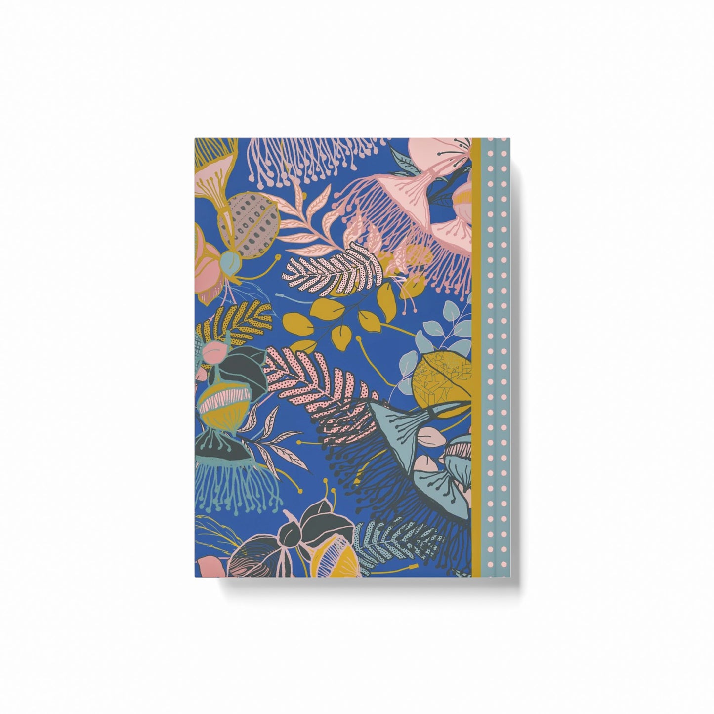 Gorgeous Gum Tree Hard Backed Journal - Electric Blue