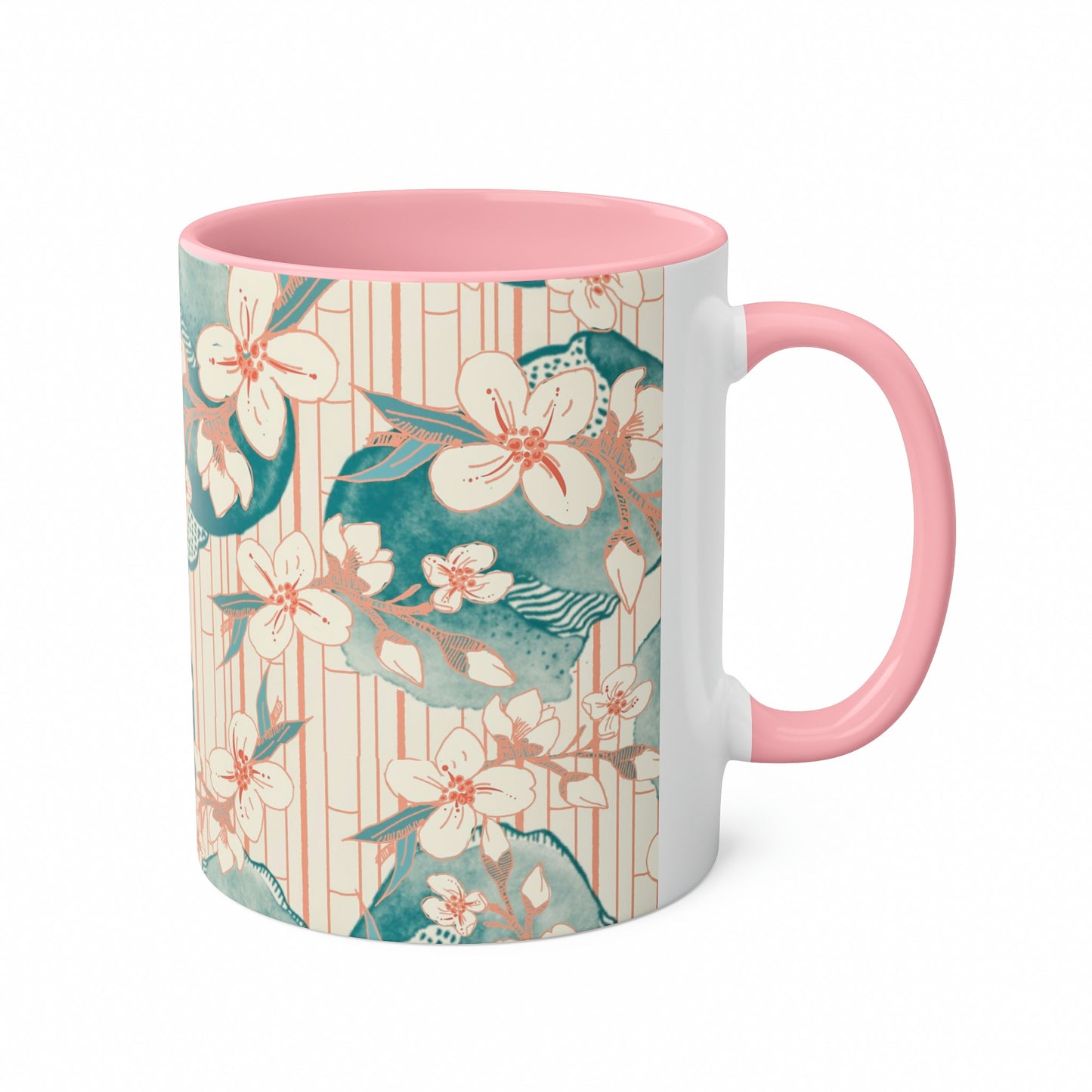 Cherry Blossom Two Tone Mug