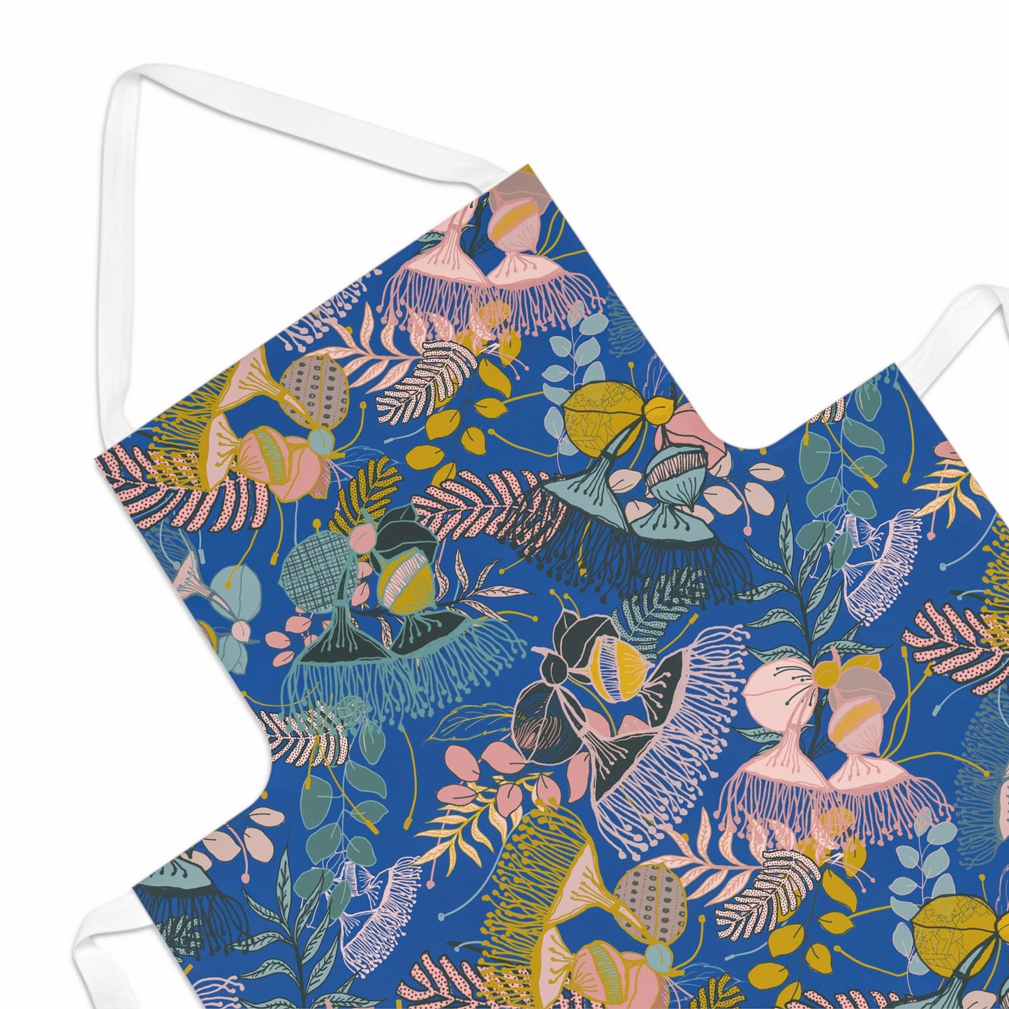 Gorgeous Gum Tree Chefs Apron in Blue