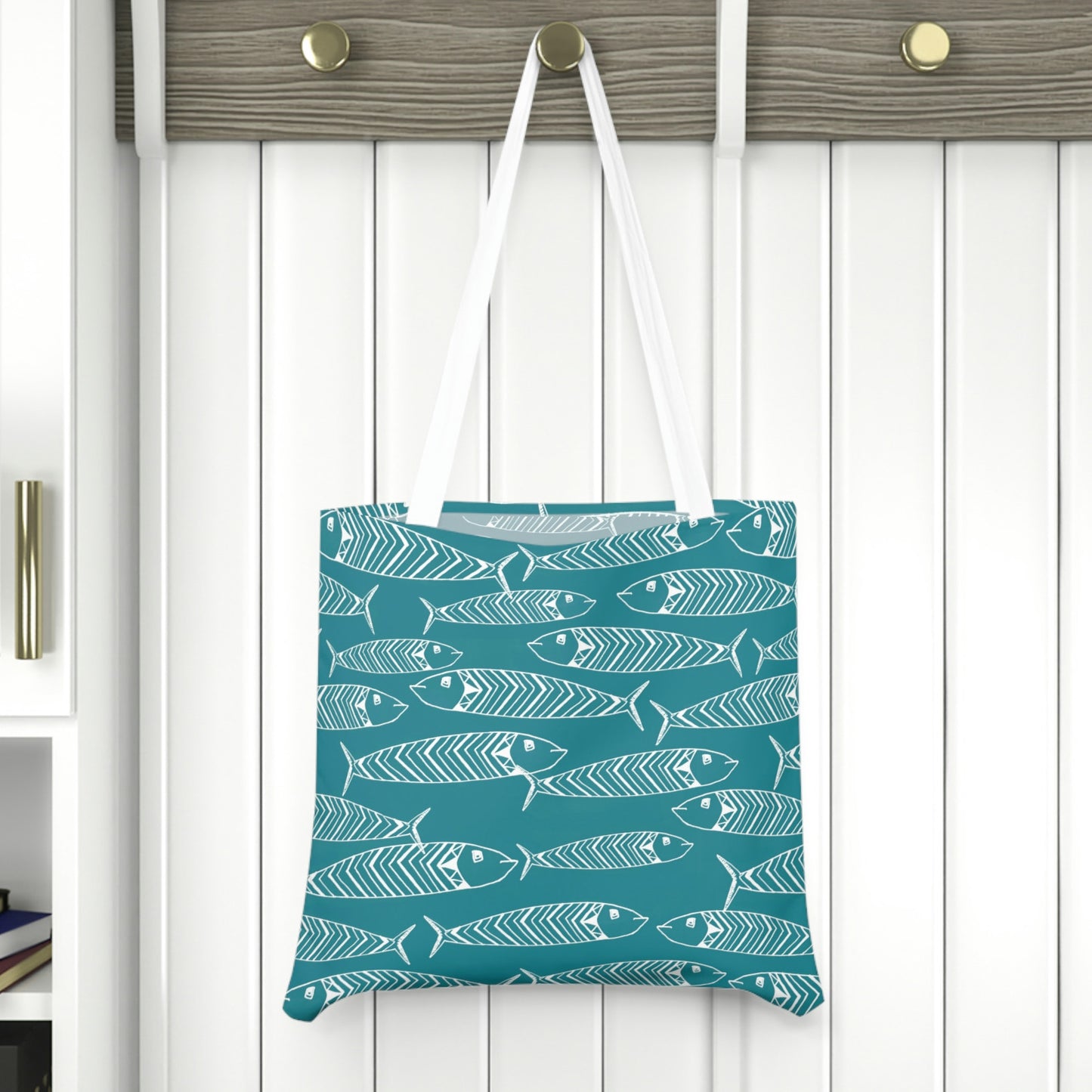 Sardines in the Sea Tote Bag