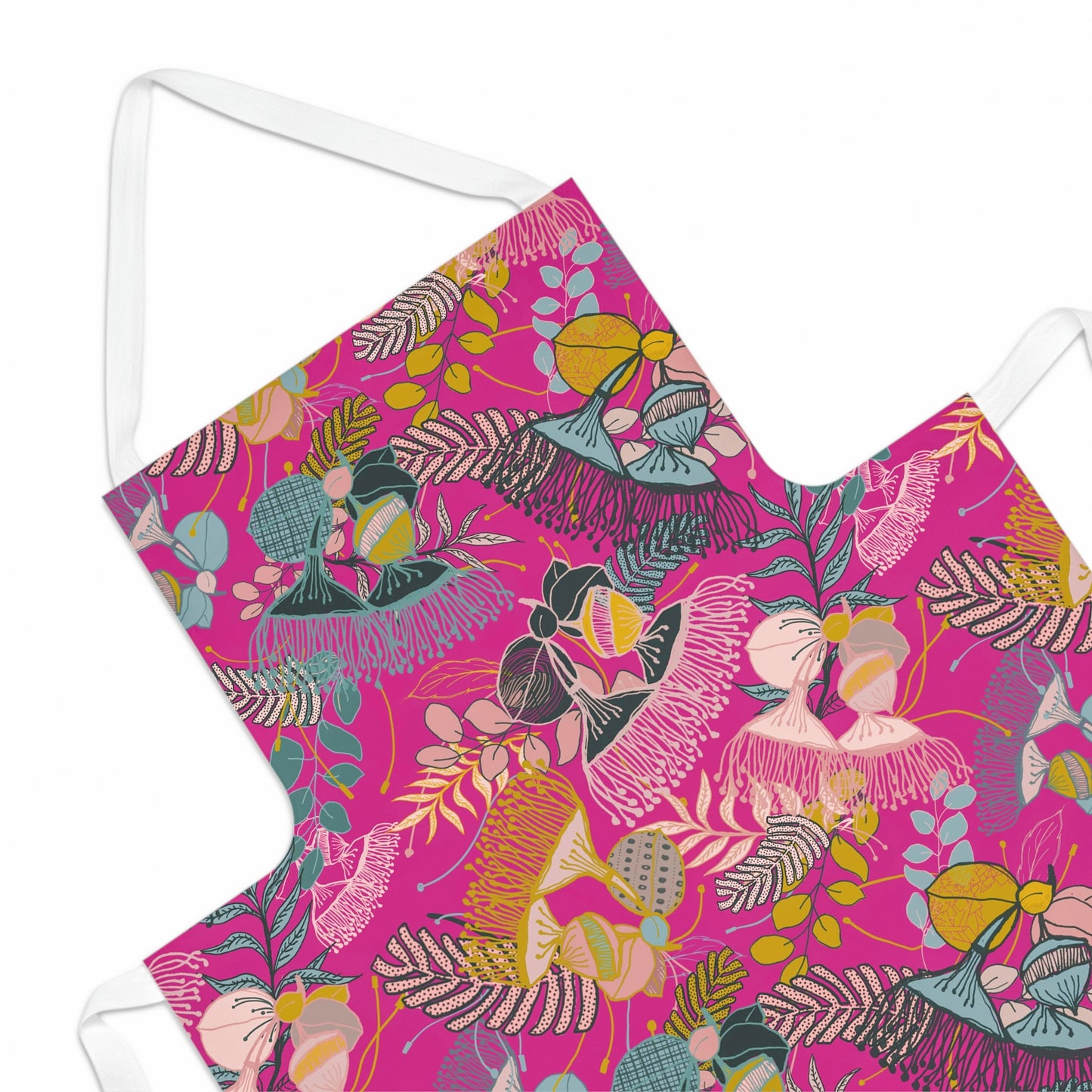 Gorgeous Gum Tree Chefs Apron - Magenta