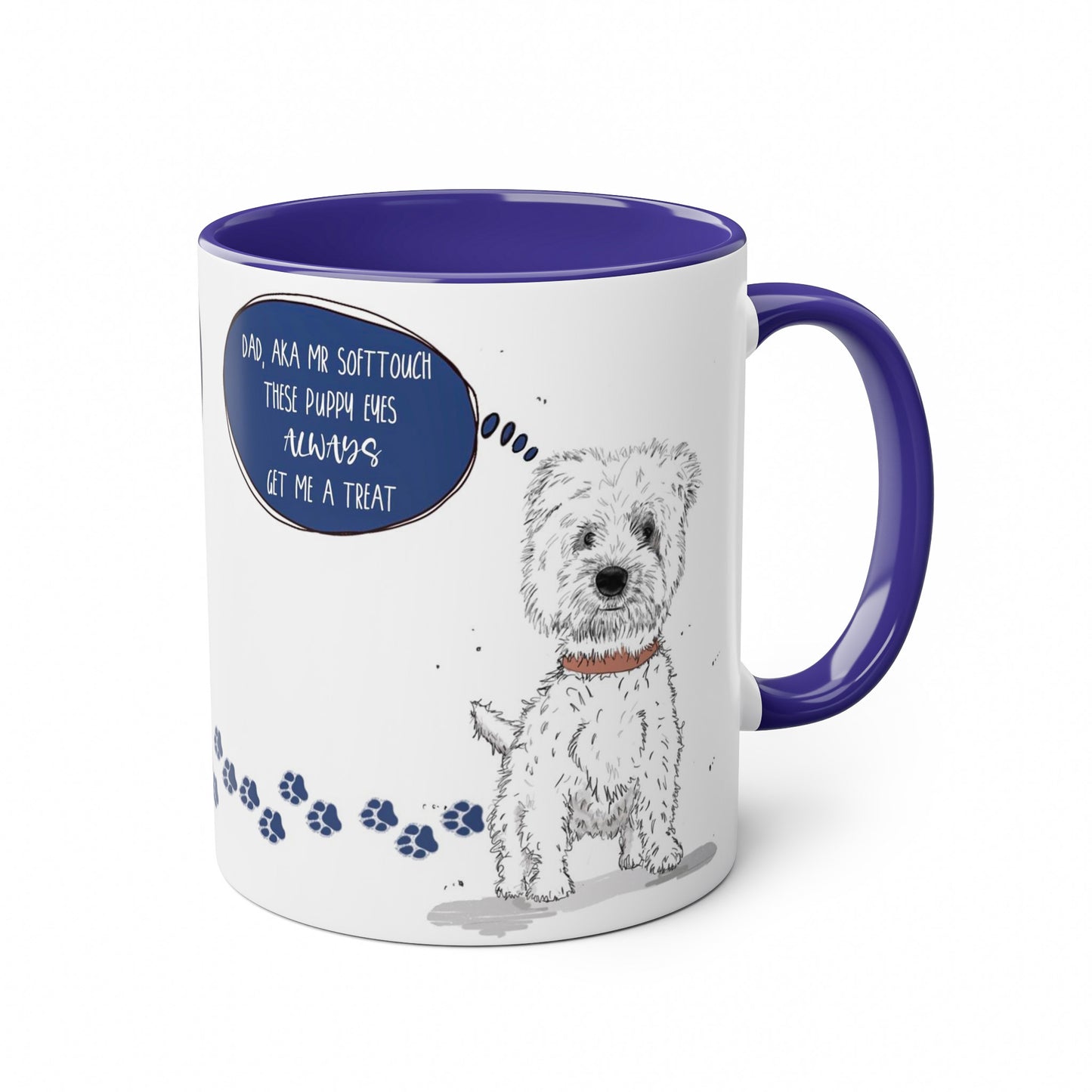 Westie/ Scottie Terrier Fathers Day Mug