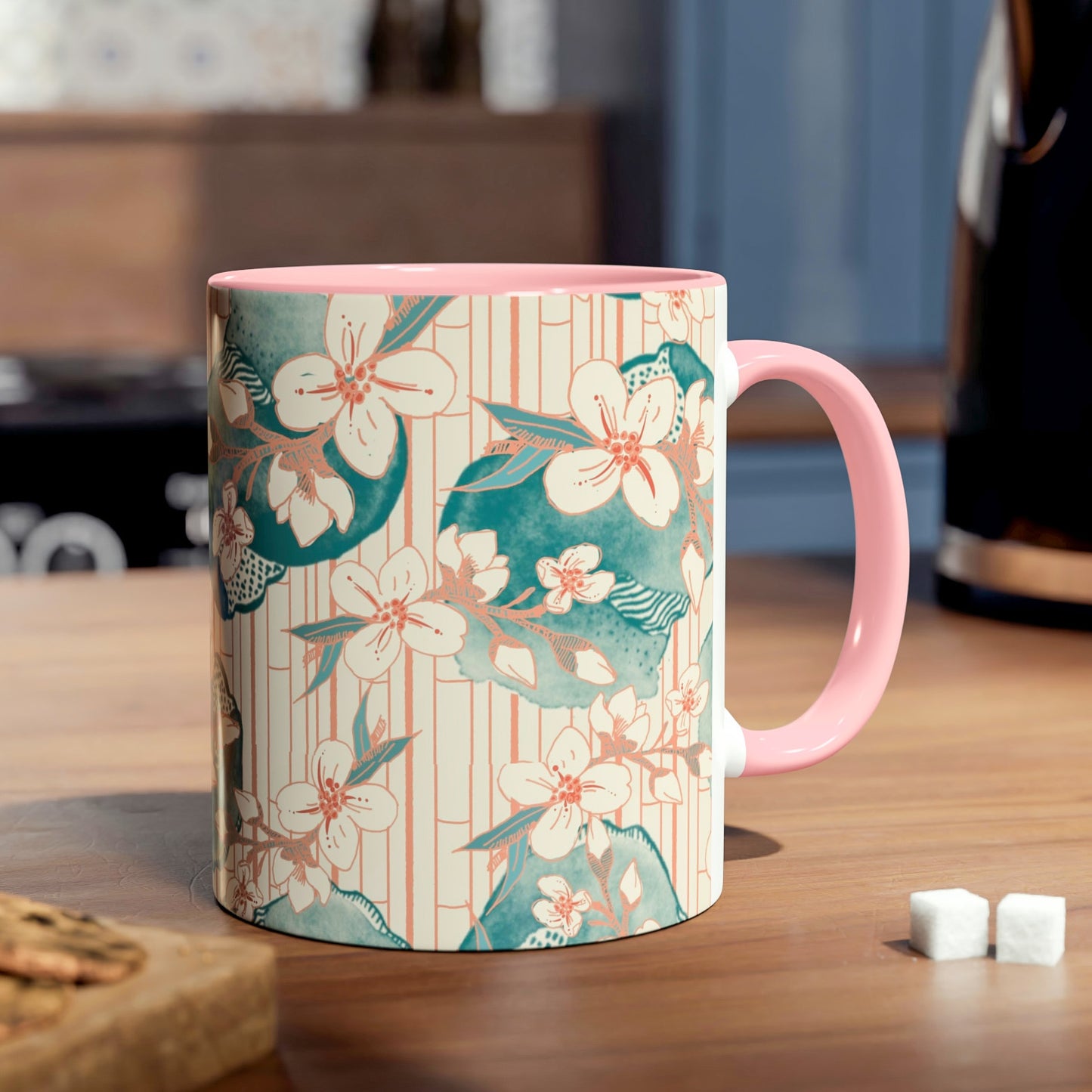 Cherry Blossom Two Tone Mug