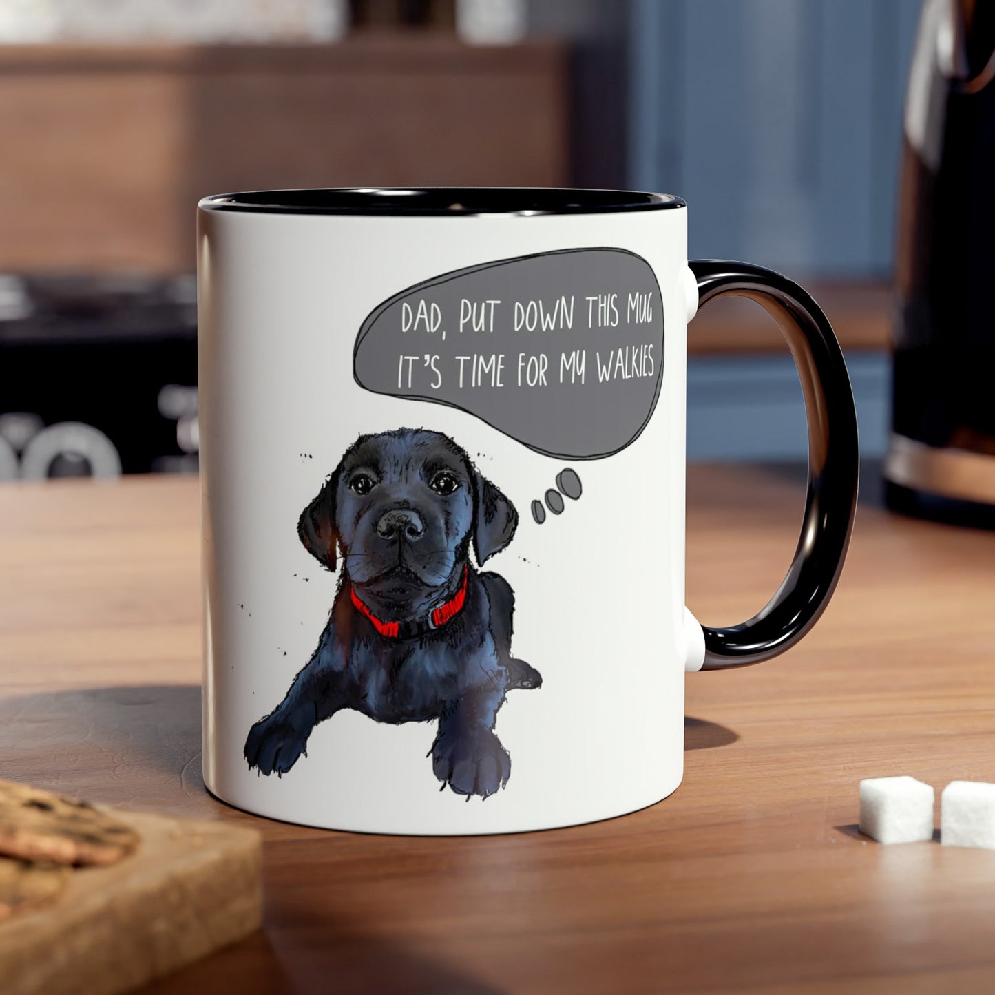 Cute and Funny Puppy Labrador Mug for Dog Dad