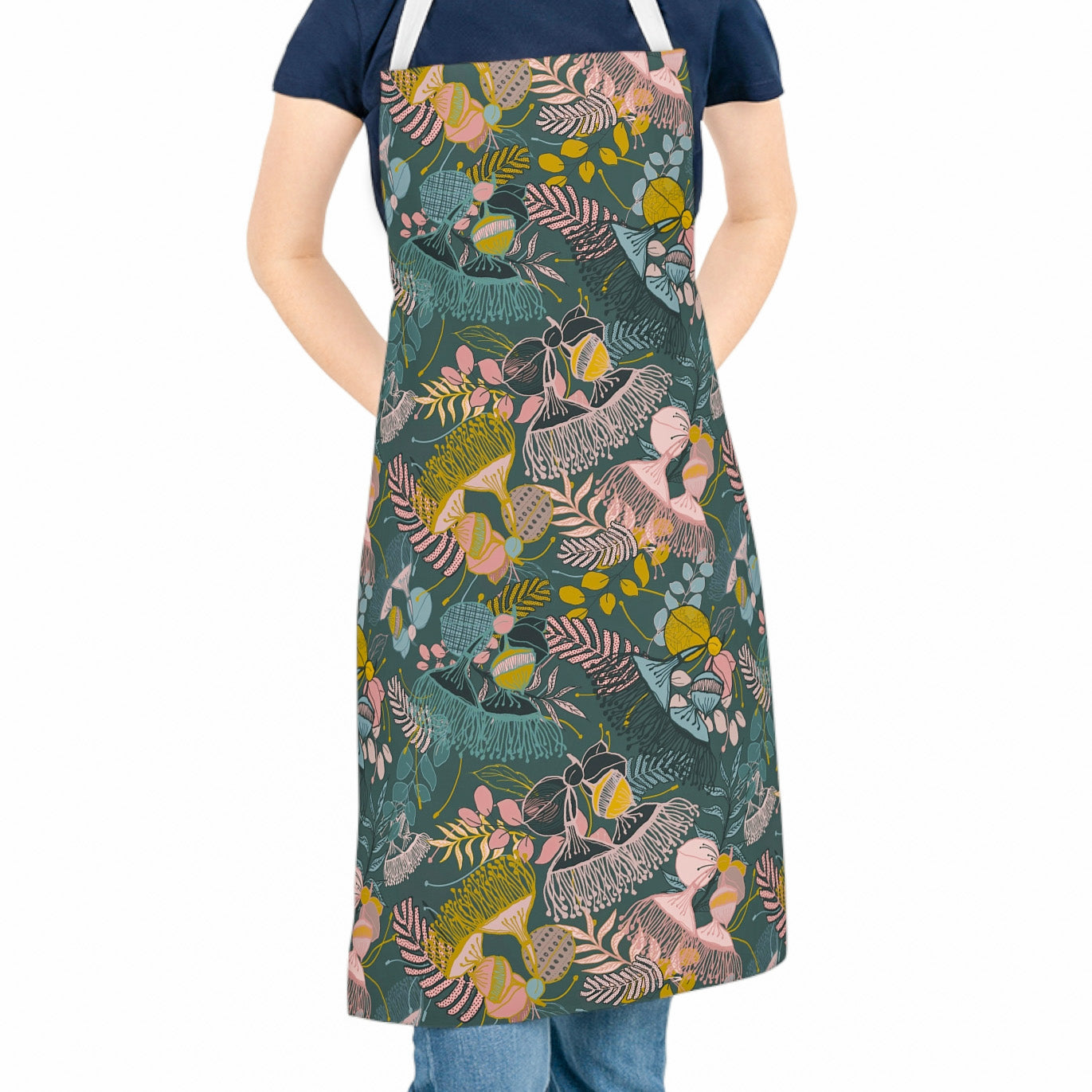 Gorgeous Gum Tree Chefs Apron - Teal