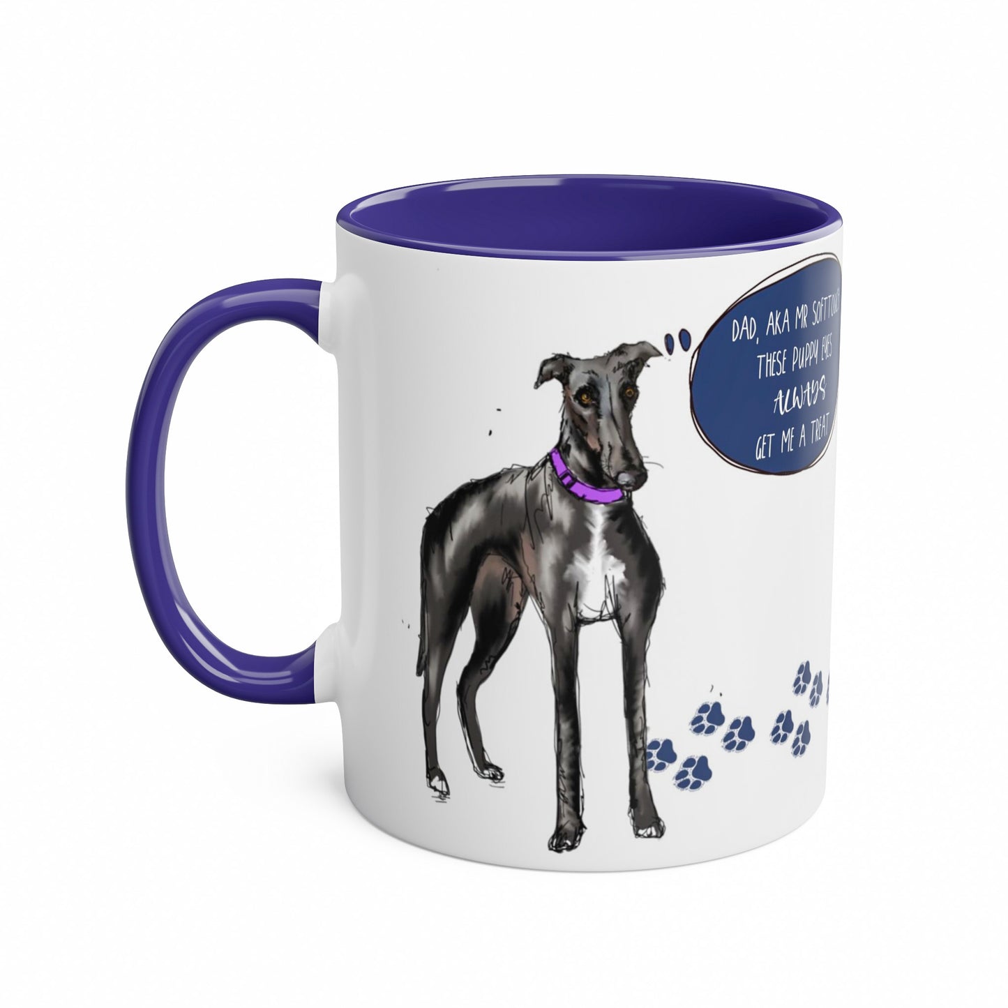 Greyhound Funny Fathers Day Mug