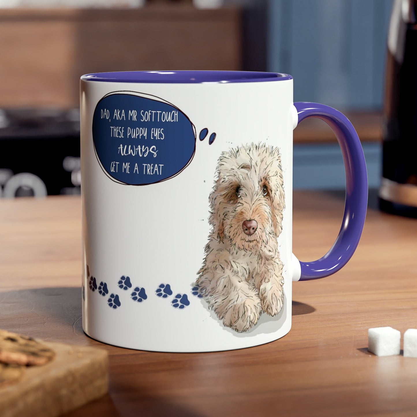 Cockapoo and Cavapoo Mug for Dog Dad