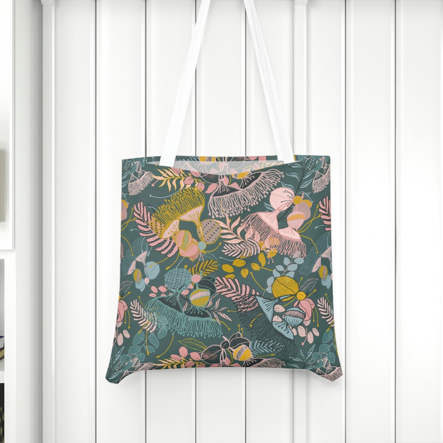 Gorgeous Gum Tree Tote Bag - Teal