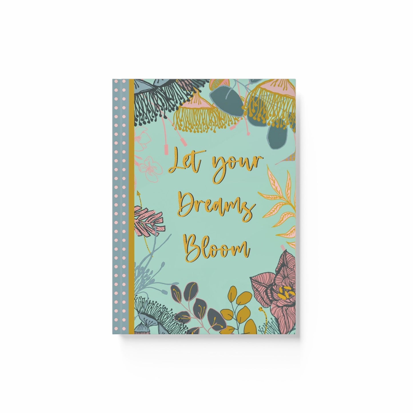 Gorgeous Gum Tree Hard Backed Journal - Mint