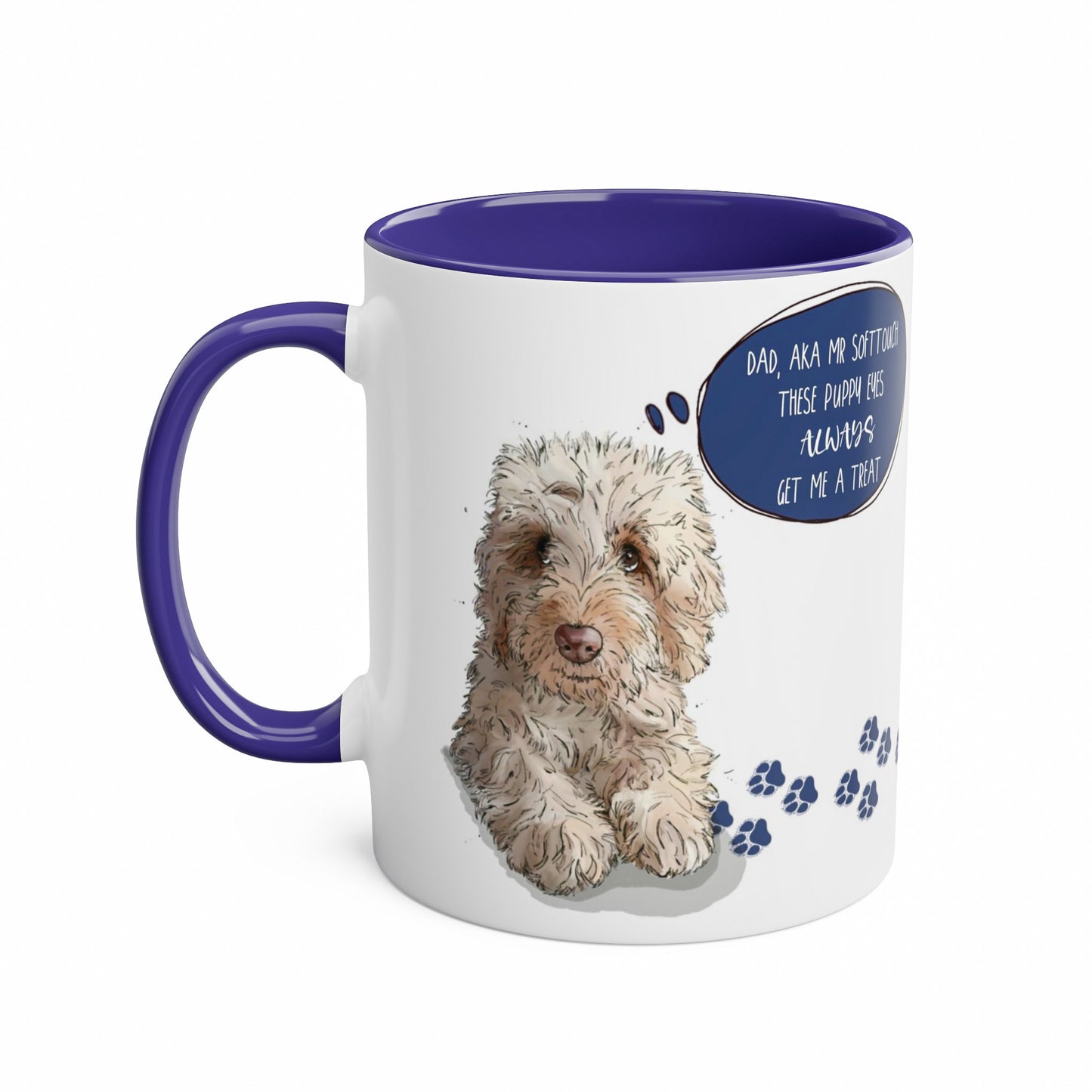 Cockapoo and Cavapoo Mug for Dog Dad