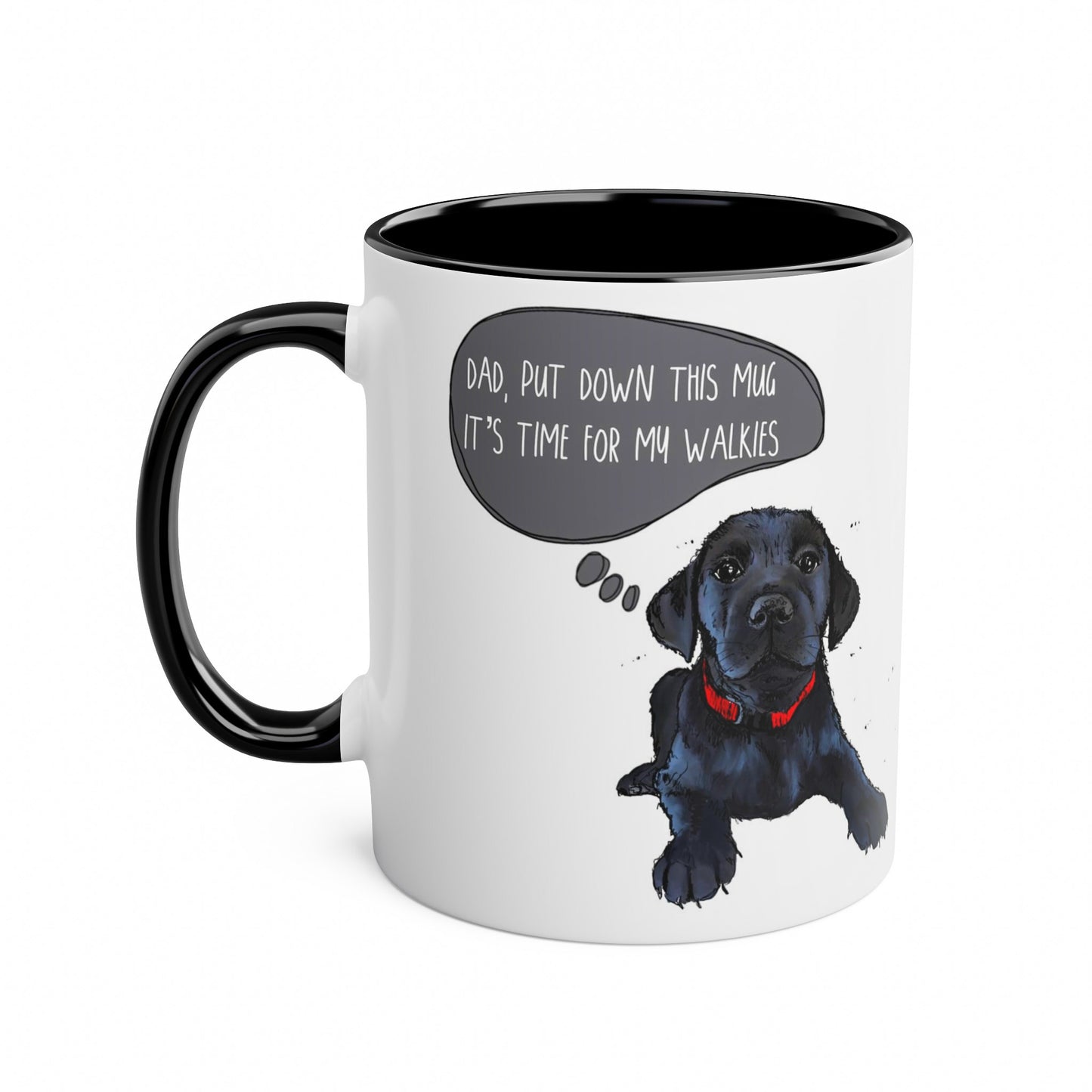 Cute and Funny Puppy Labrador Mug for Dog Dad