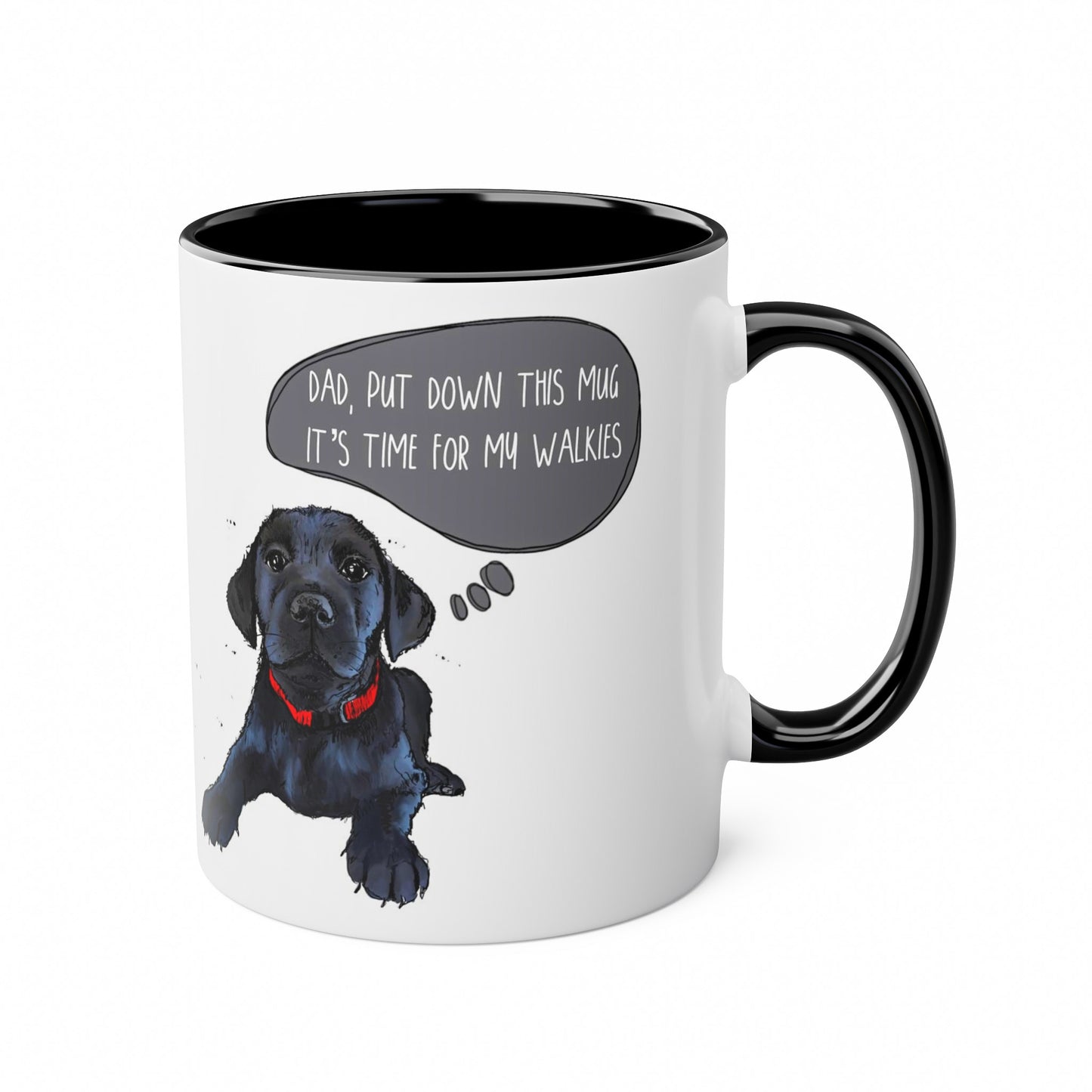 Cute and Funny Puppy Labrador Mug for Dog Dad