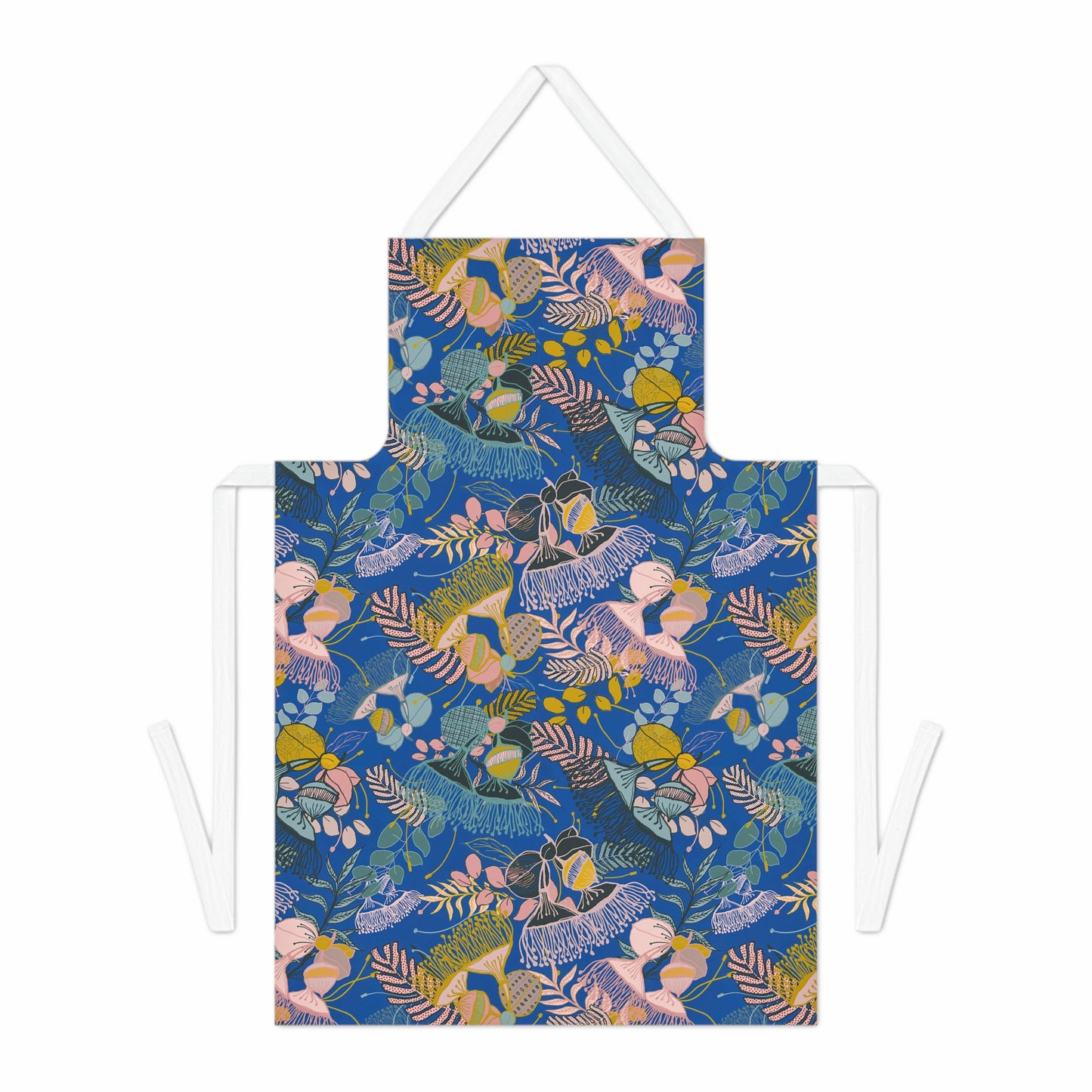 Gorgeous Gum Tree Chefs Apron in Blue