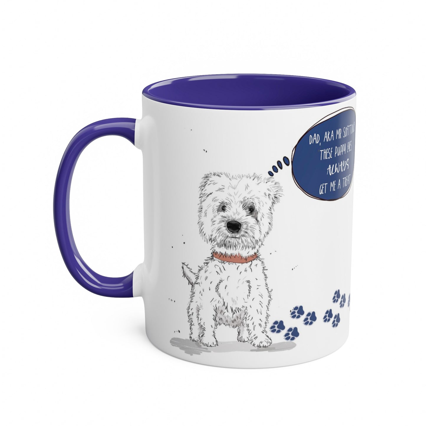 Westie/ Scottie Terrier Fathers Day Mug