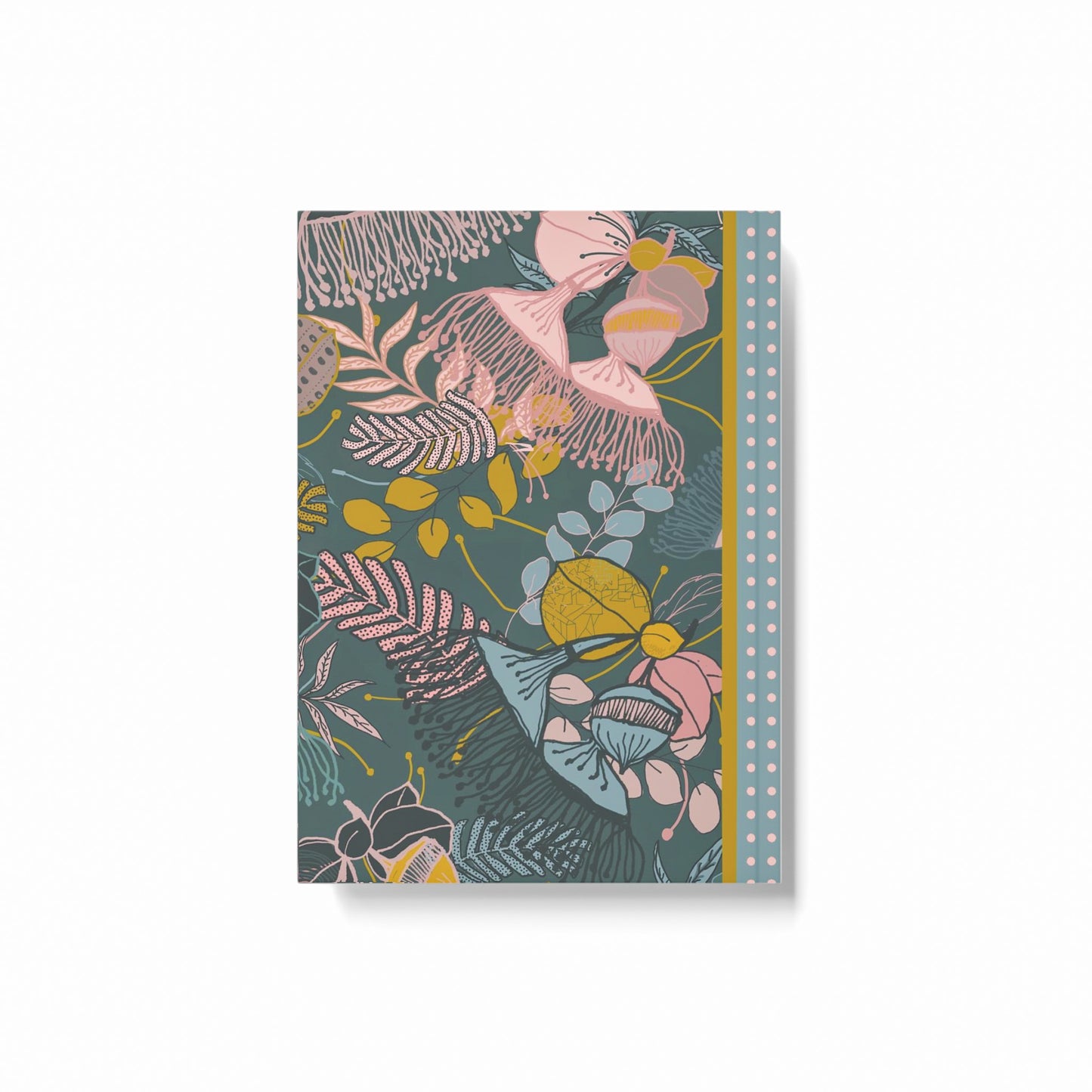 Gorgoues Gum Tree Hard Backed Journal - Teal