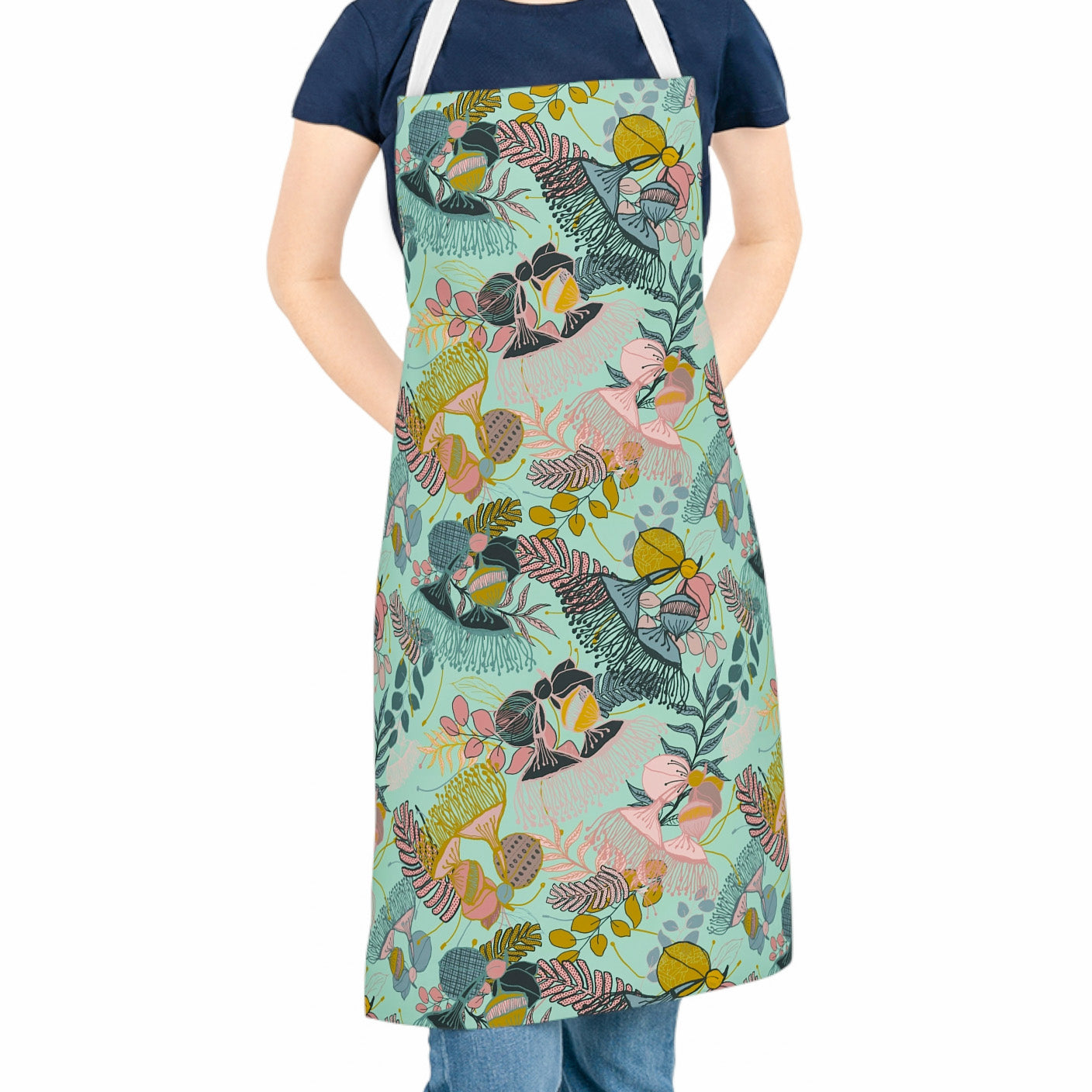 Gorgeous Gum Tree Chefs Apron - Mint