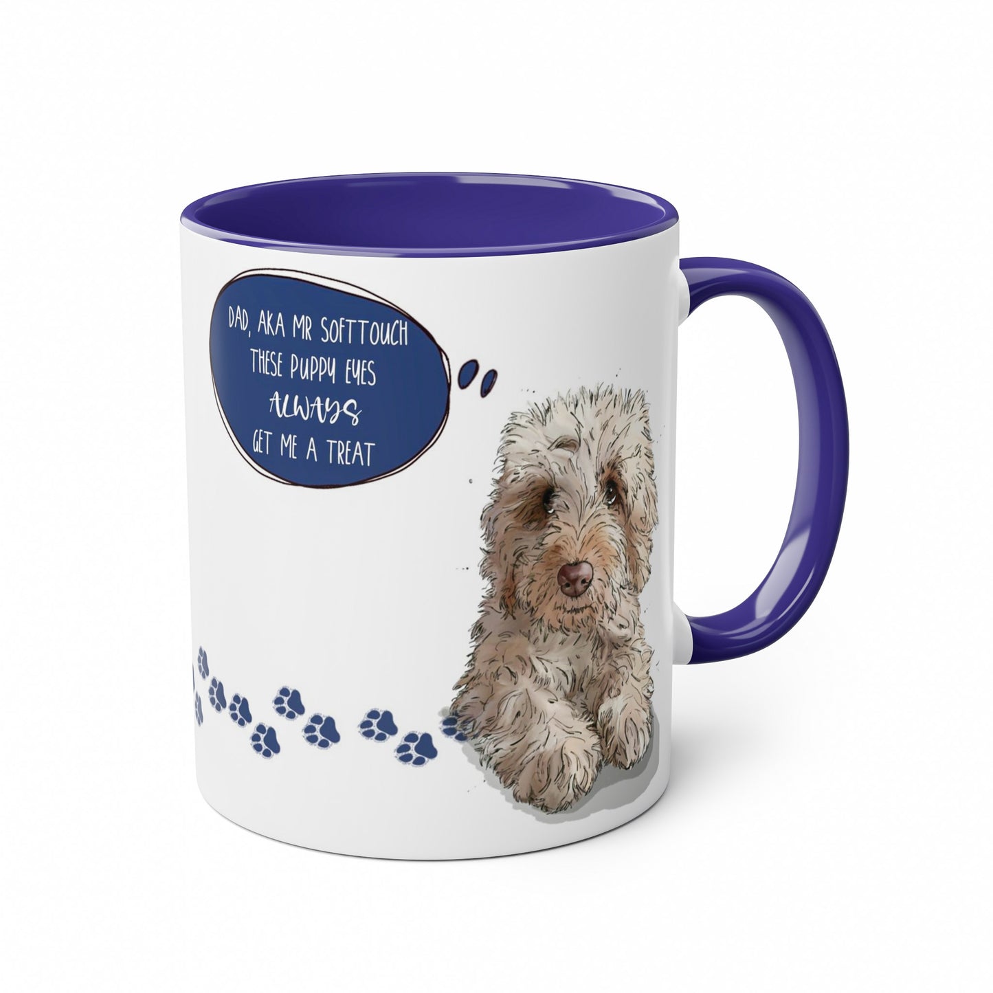 Cockapoo and Cavapoo Mug for Dog Dad