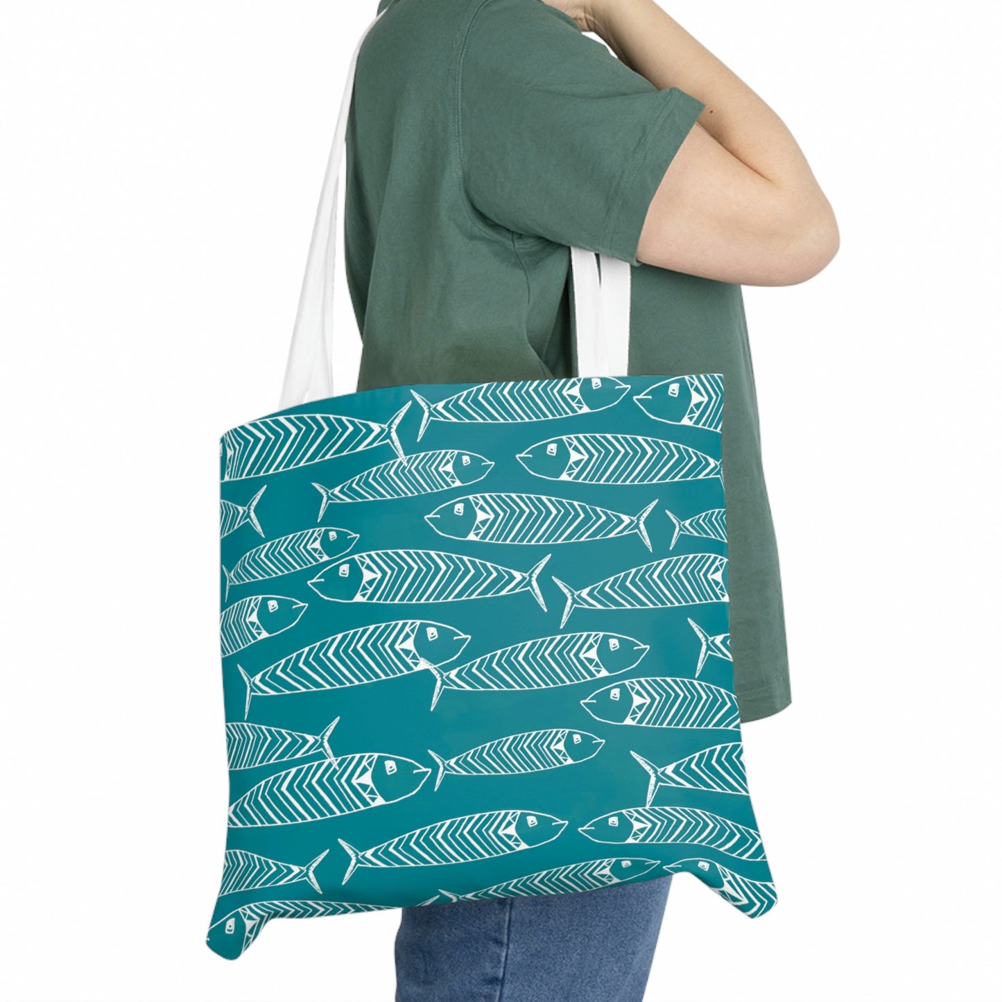 Sardines in the Sea Tote Bag