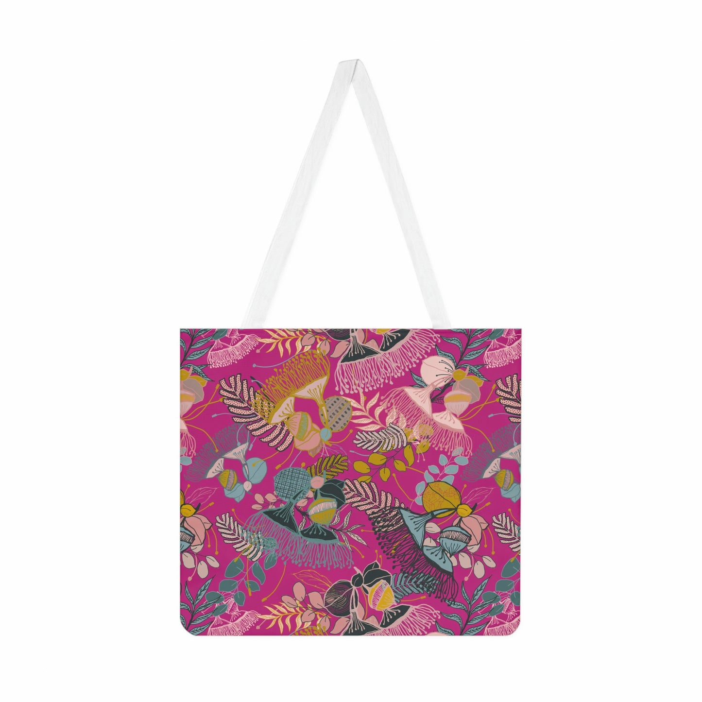 Gorgeous Gum Tree Tote Bag - Magenta Pink