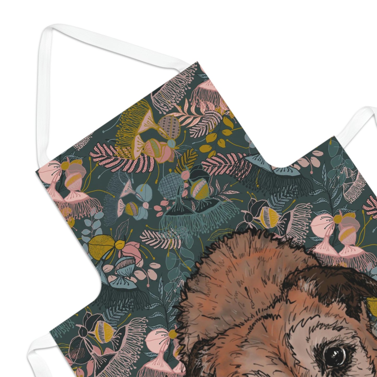 Cute ‘Border Terrier in the Bushes’ Apron