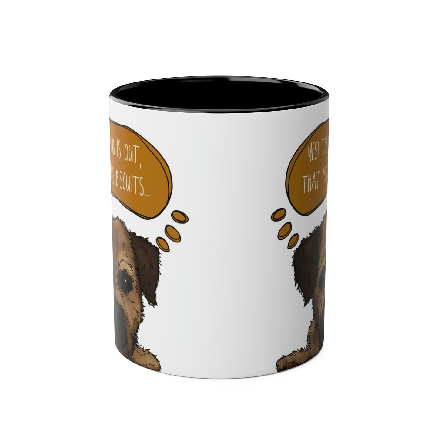 Cheeky Border Terrier Mug