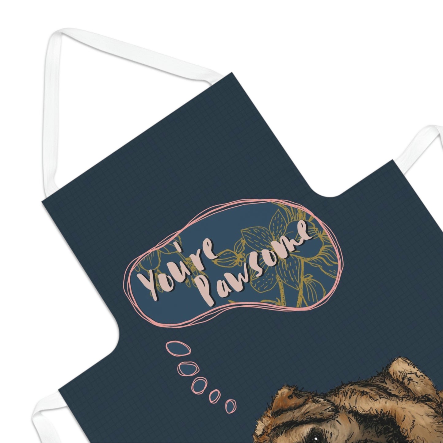 Cute Puppy Border Terrier Apron