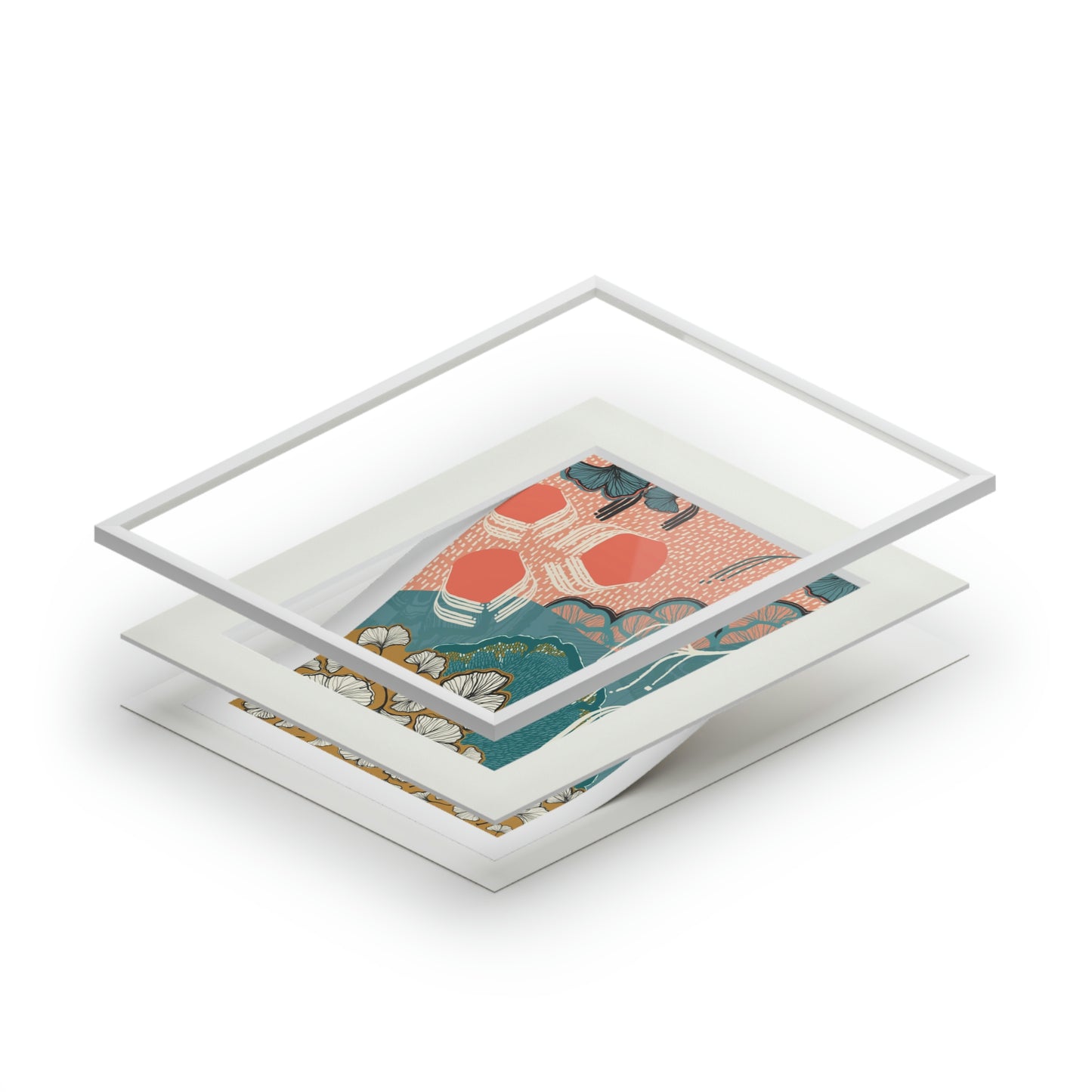 Fine Art Prints (Passepartout Paper Frame)