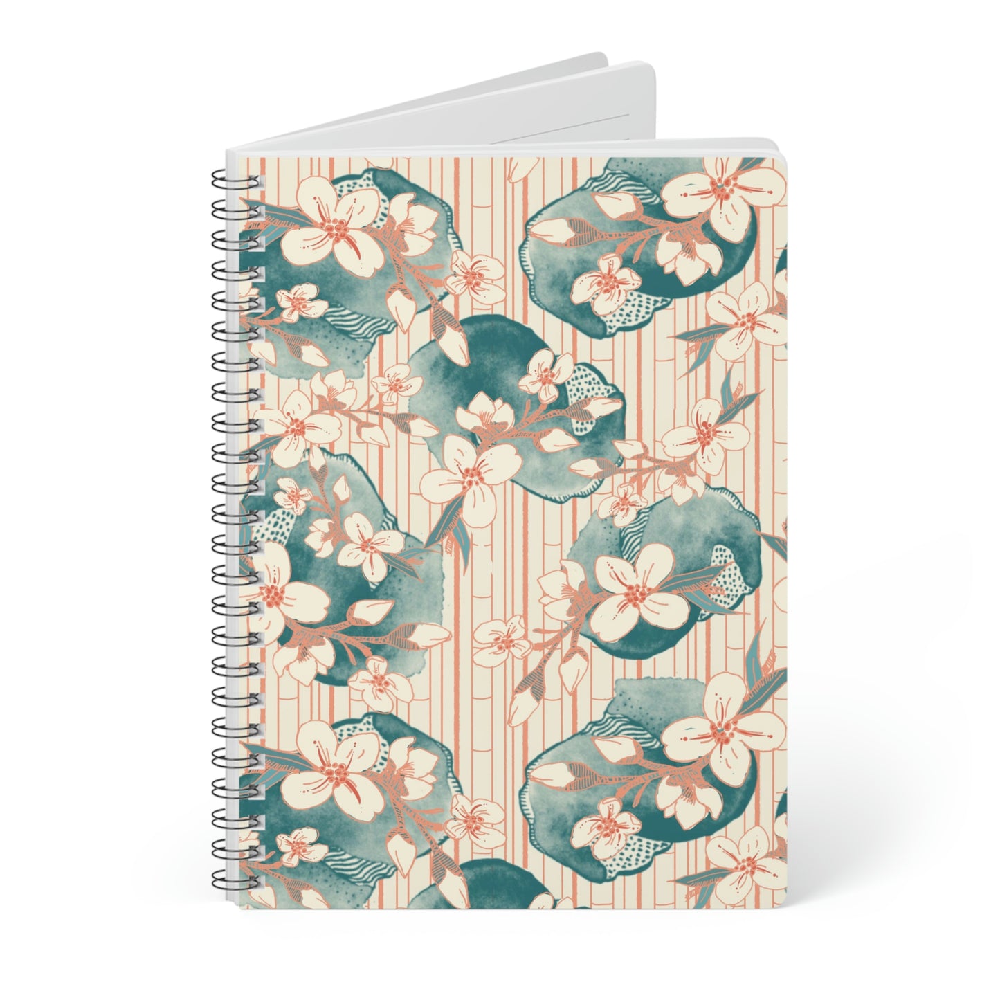 Cherry Blossom Spiral Notebook