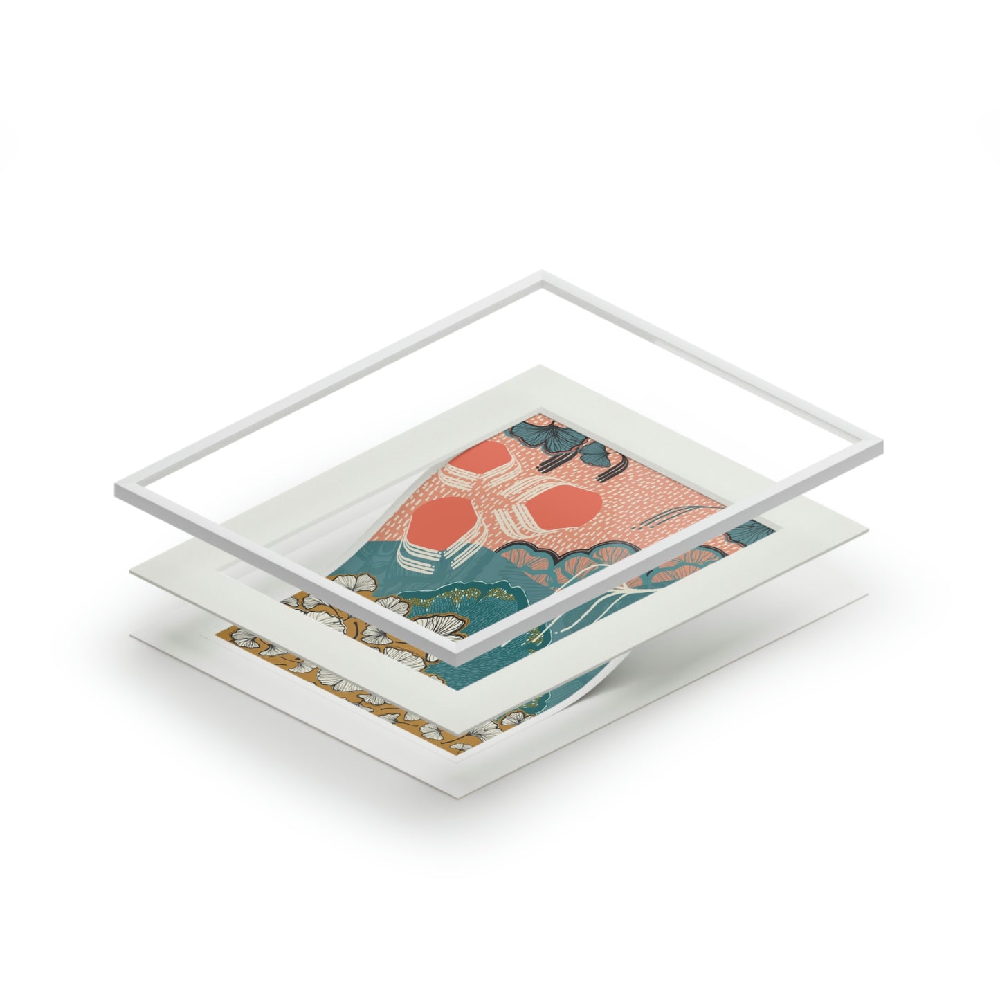 Fine Art Prints (Passepartout Paper Frame)