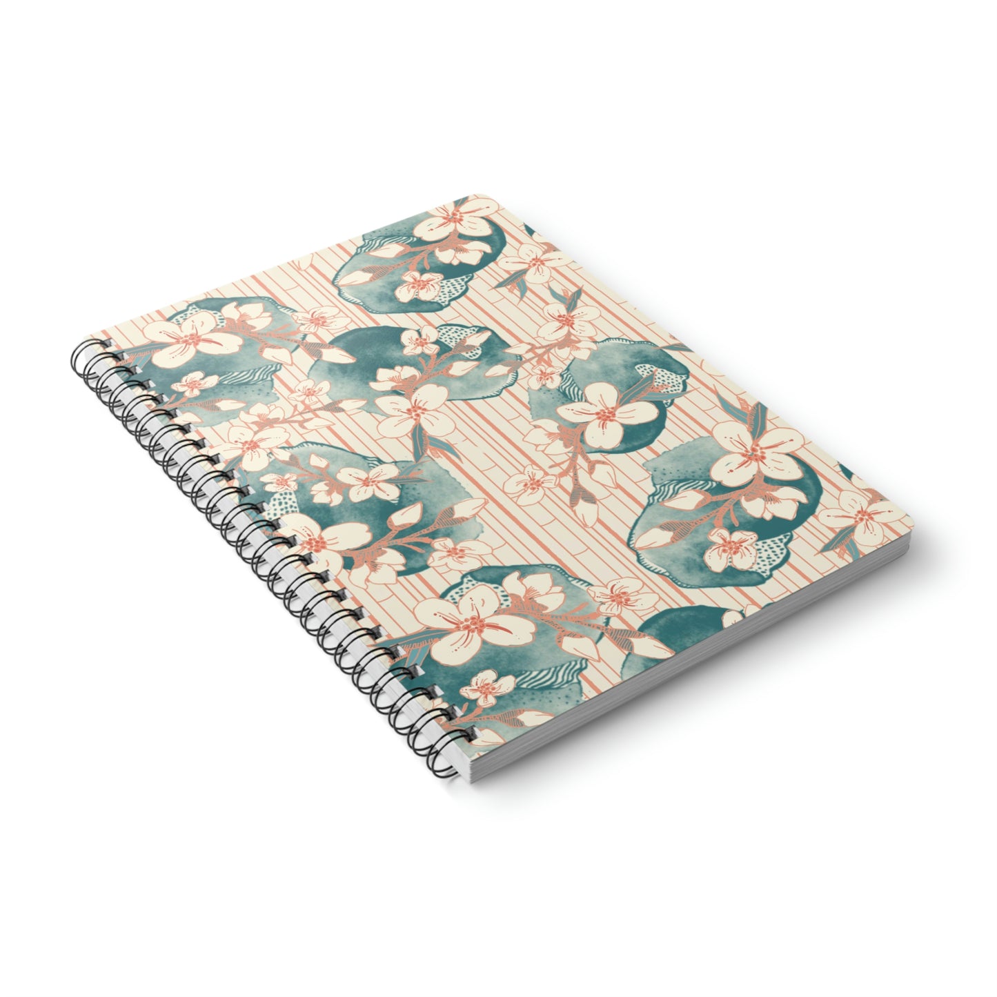 Cherry Blossom Spiral Notebook