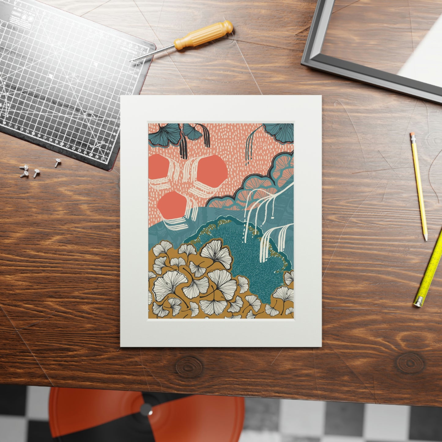 Fine Art Prints (Passepartout Paper Frame)