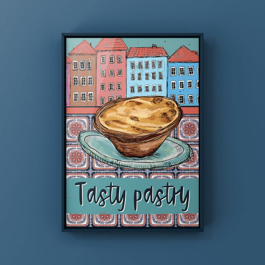 Tasty Pastry Porto Lisbon Print