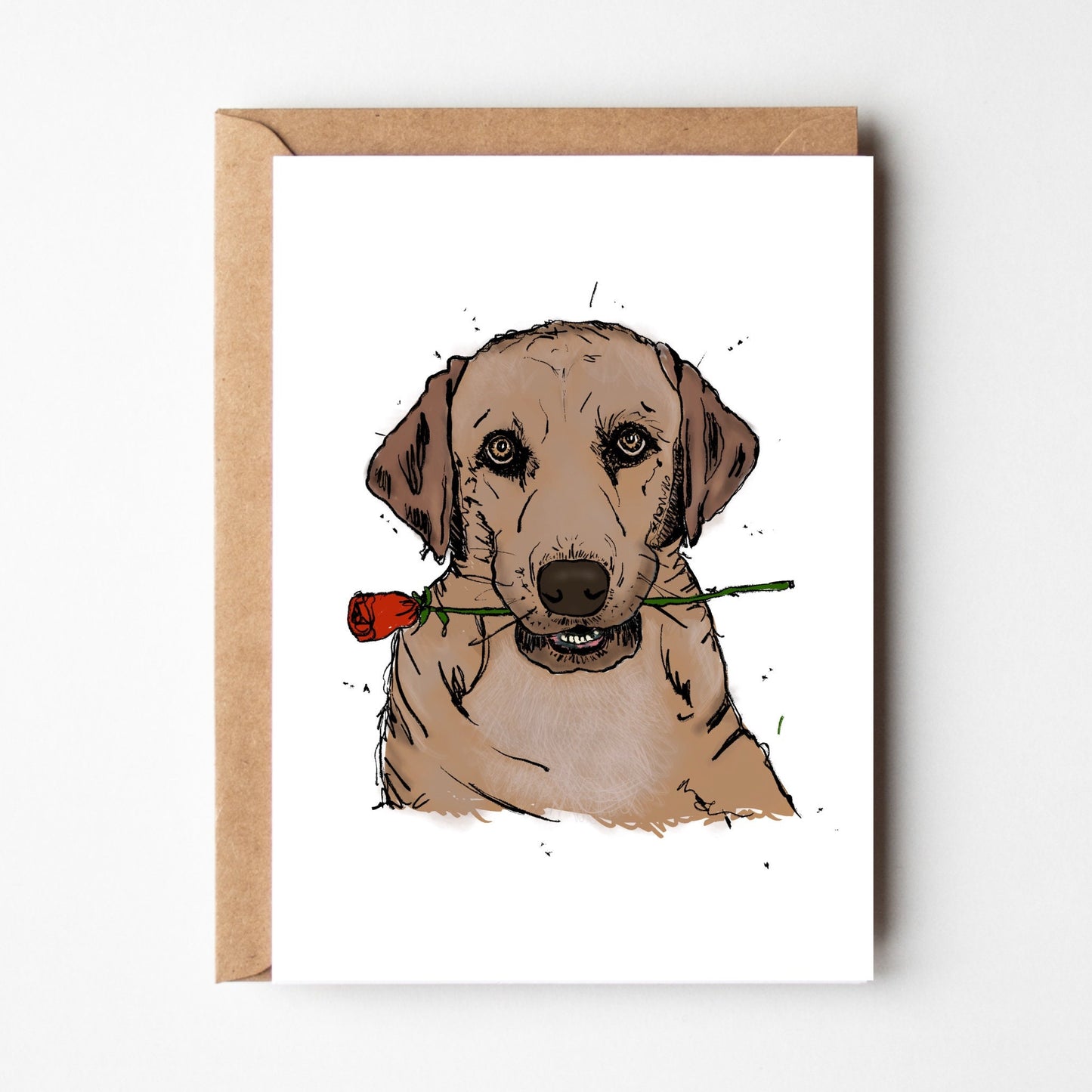 Labrador Love / Anniversary Card