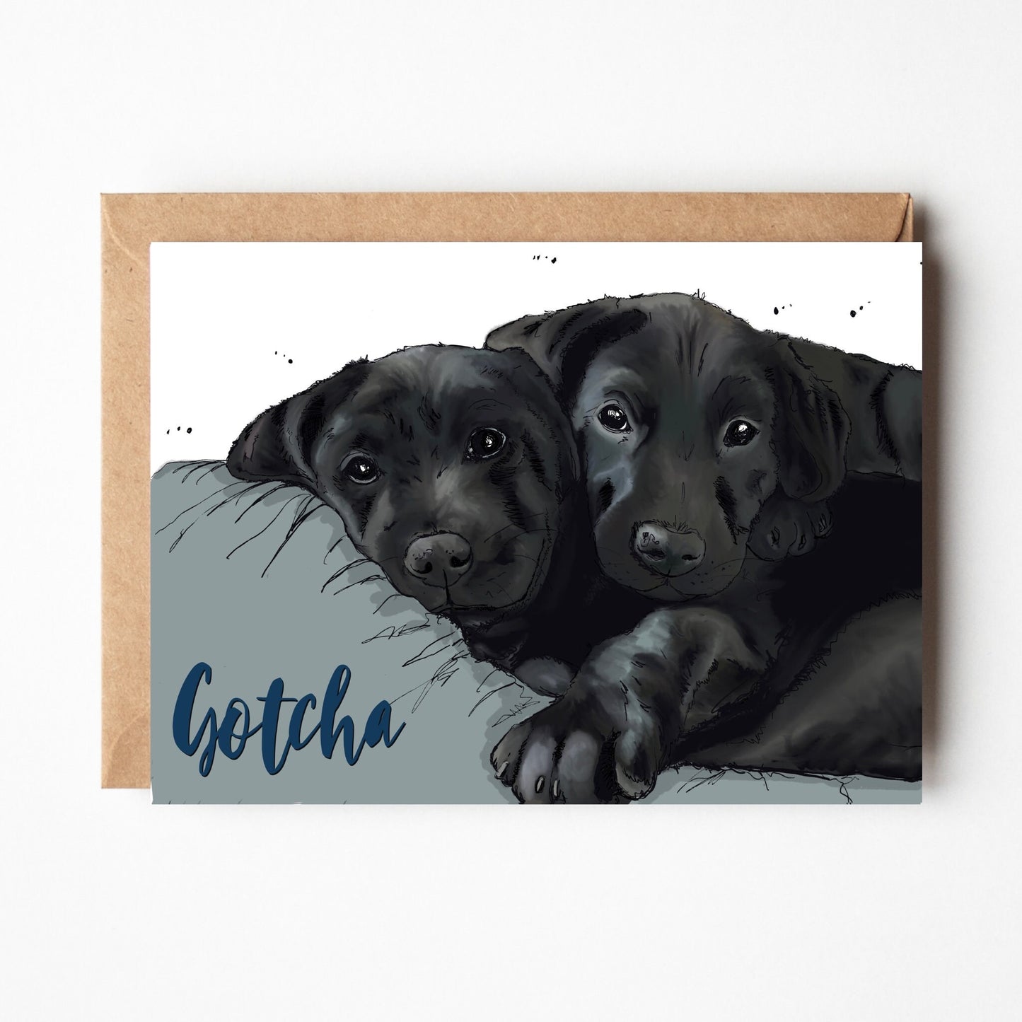 Labrador Gotcha Day Duo Card