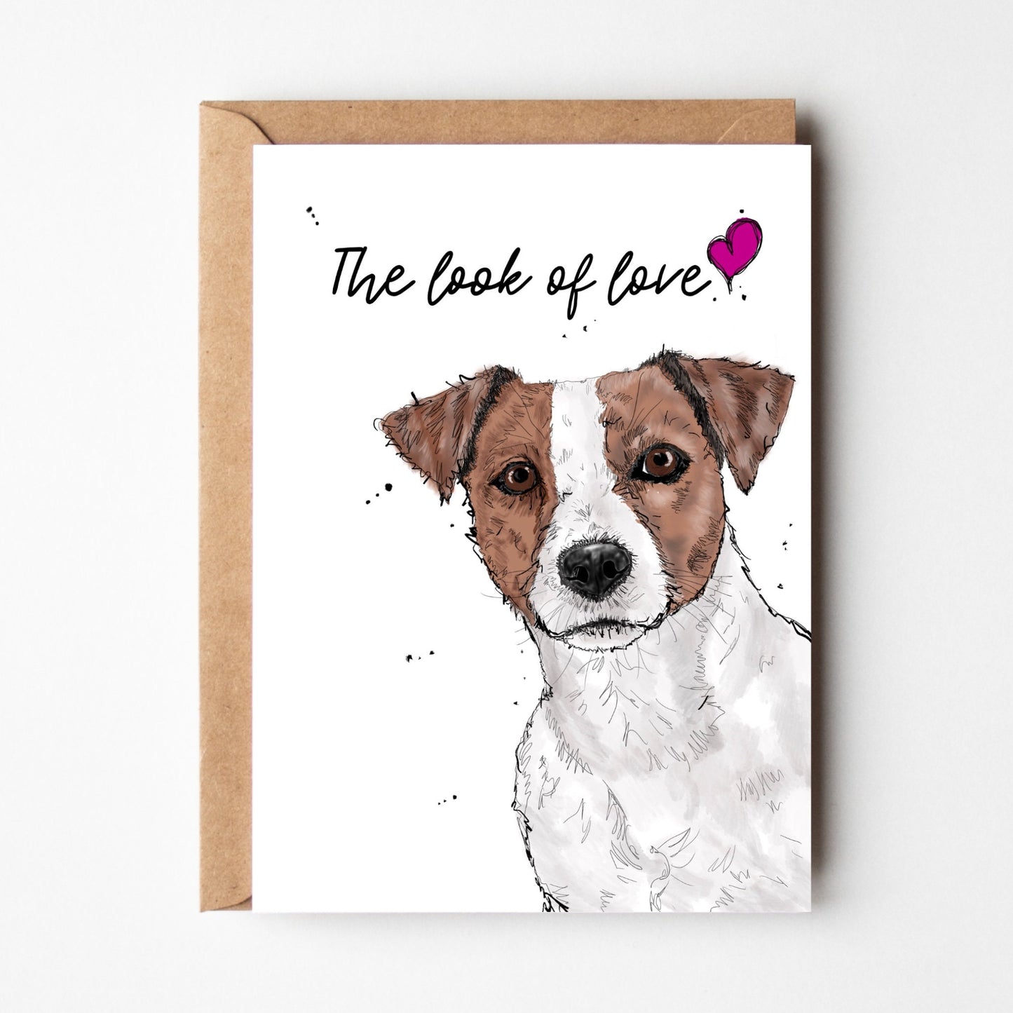 Jack Russell Love / Anniversary Card