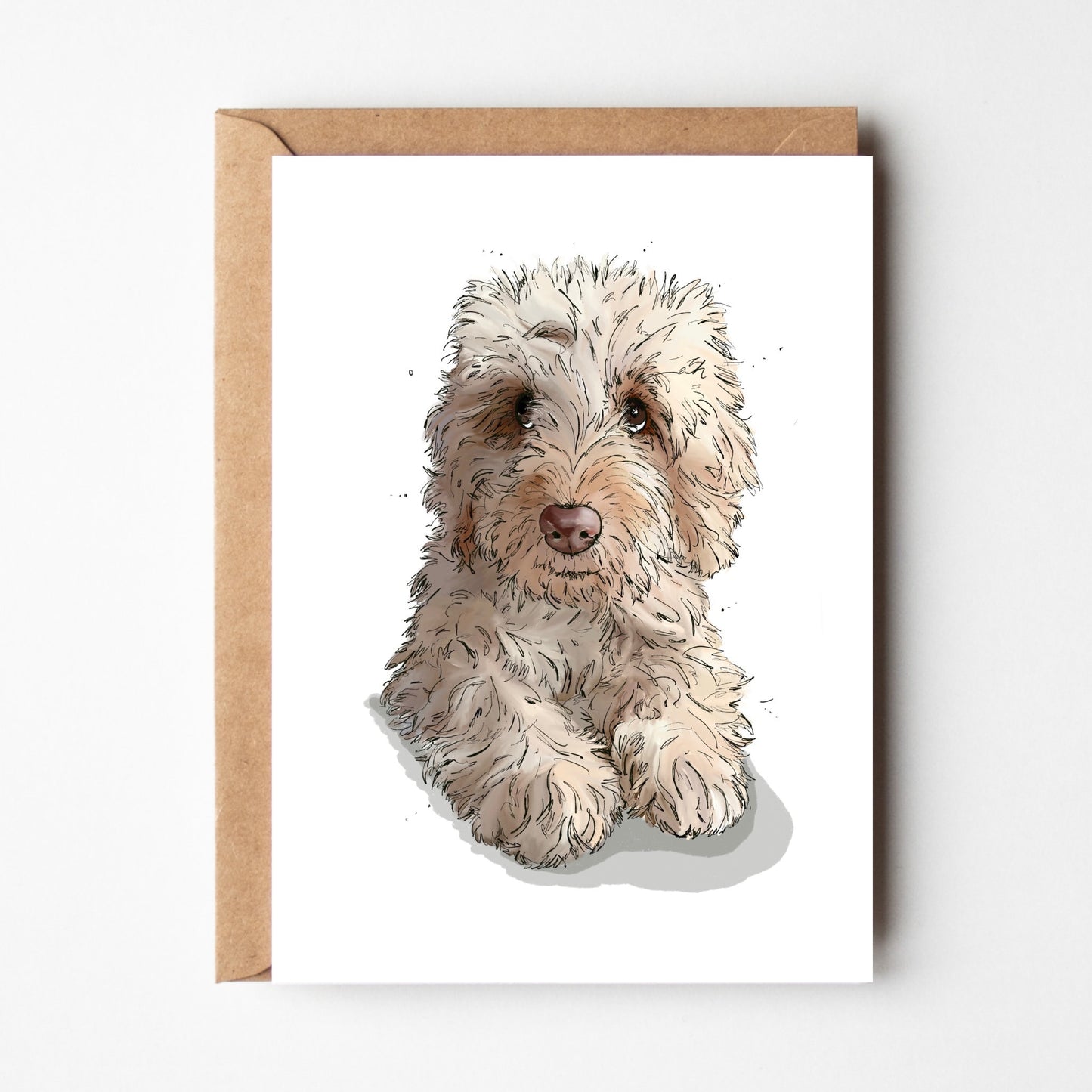 Cockapoo/cavapoo Notecard Set