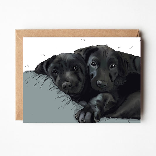 Labrador Duo Notecard Set