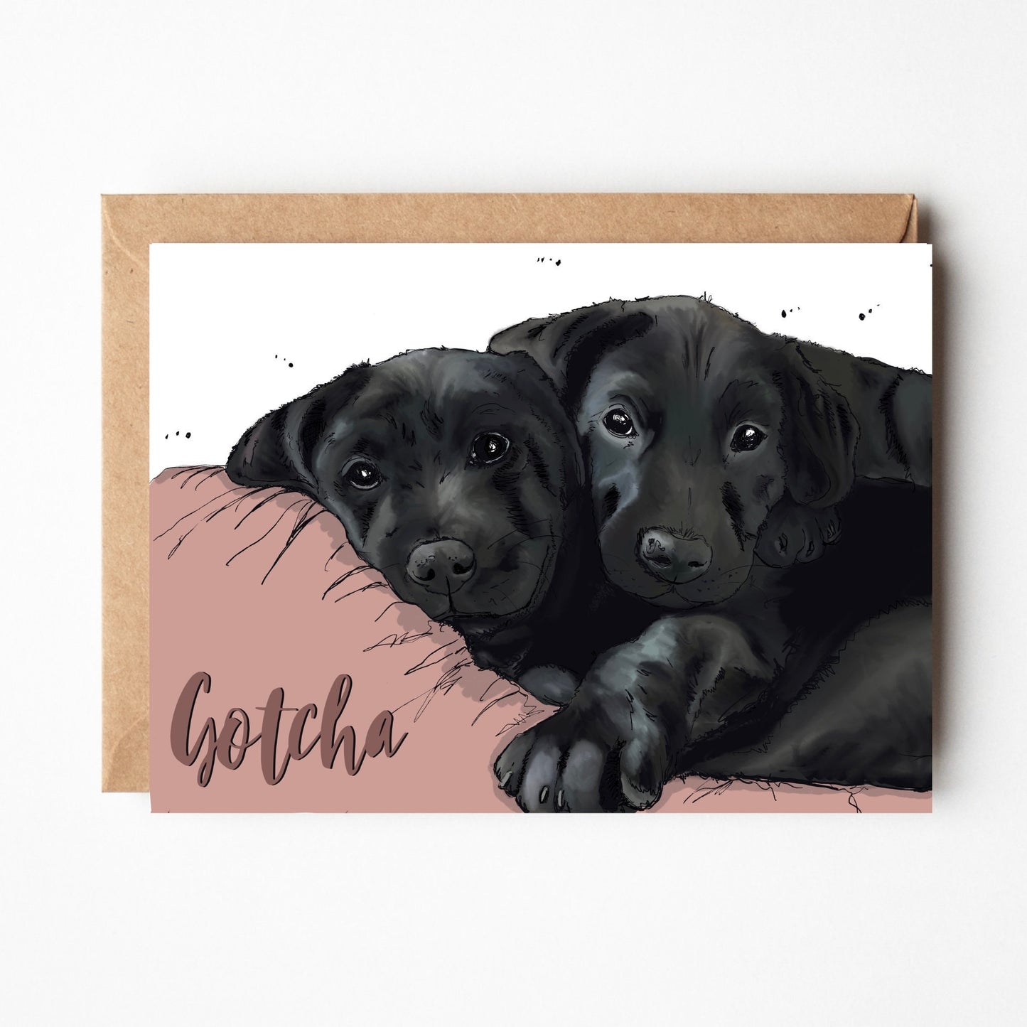 Labrador Gotcha Day Duo Card